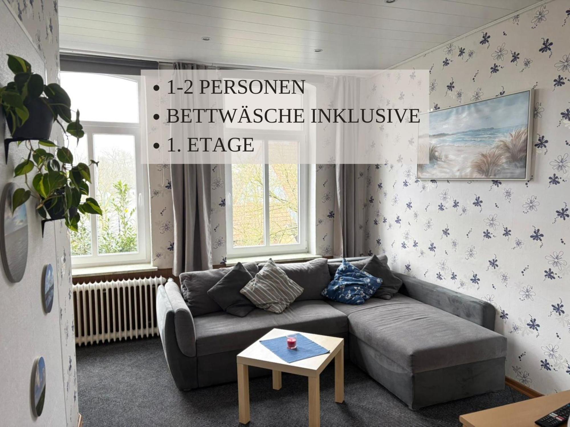 Haus Krabbe Apartments Mit Doppelbetten, Fuer 1-2 Personen, Hunde Kostenfrei Willkommen, Kostenfreier Parkplatz, Zwischen Bremerhaven Und Cuxhaven Gelegen Wremen Eksteriør bilde
